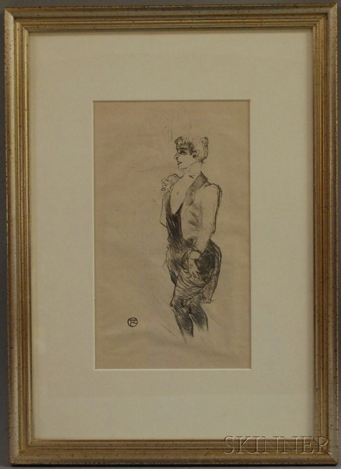 Appraisal: After Henri de Toulouse-Lautrec French - Mary Hamilton from the