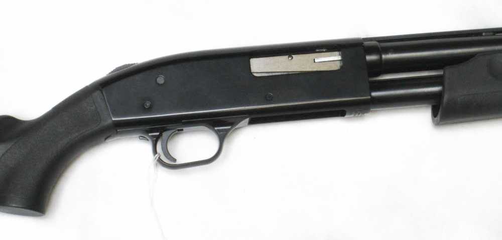 Appraisal: MOSSBERG MODEL CG SLIDE ACTION SHOTGUN gauge vent rib modified