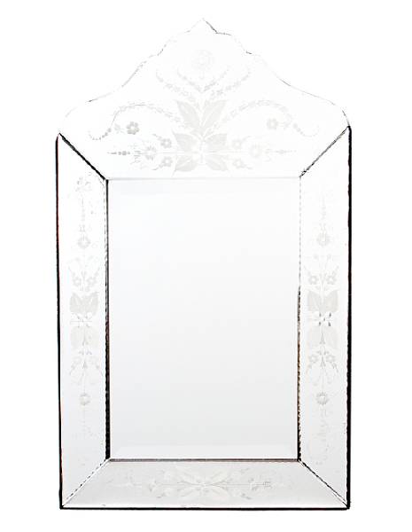 Appraisal: A Venetian style mirror height in width in