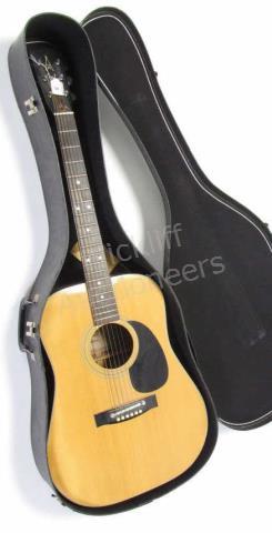 Appraisal: An Alvarez acoustic guitar serial Korean made model with case