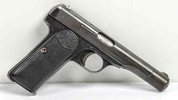 Appraisal: FN Model Semi-Auto Pistol ACP cal barrel S N Blue