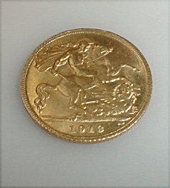 Appraisal: A George V half sovereign