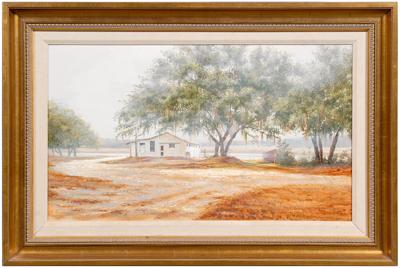 Appraisal: Douglas Grier painting Edisto Island South Carolina born quot The