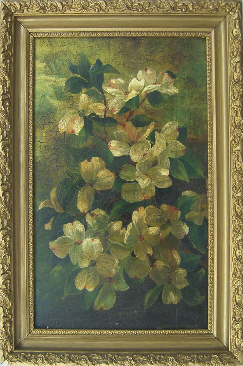 Appraisal: J M Jacoby American th c oil on panel still