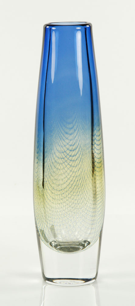 Appraisal: - Palmquist Vase Sven Palmquist Swedish - for Orrefors tall