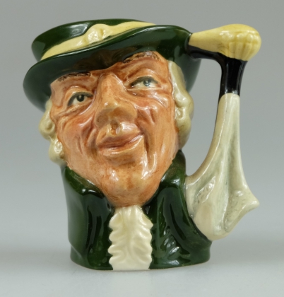 Appraisal: Royal Doulton miniature character jug Regency Beau D