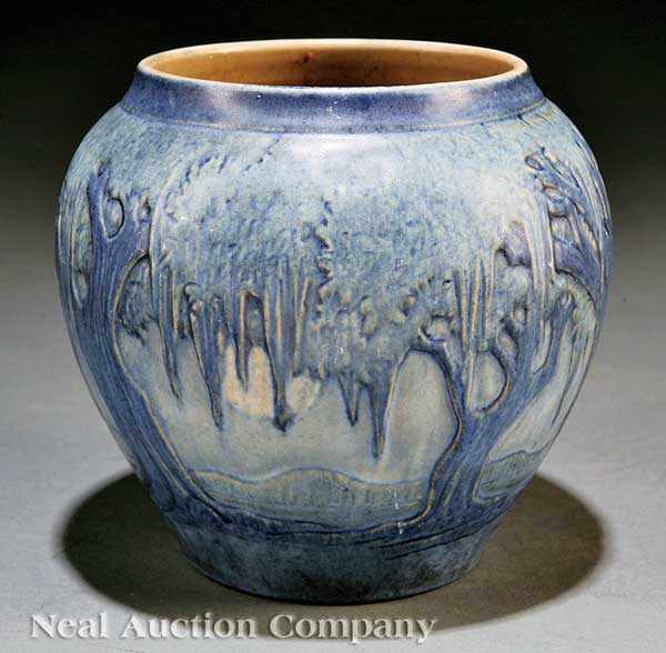 Appraisal: A Newcomb College Art Pottery Vase decorated by Anna Frances