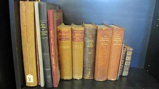 Appraisal: ONE SHELF OF ASSORTED BOOKS INCLUDING VOLUMES ONE AND TWO