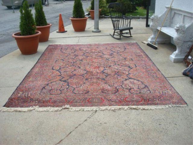 Appraisal: Roomsize Sarouk Carpet From an East th Street NYC home