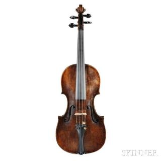 Appraisal: Austrian Violin Viennese School c labeled Josephus Ferdinandus Leidolff fecit