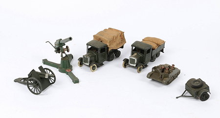 Appraisal: A BRITAIN'S LONDON DIE CAST MODEL of a half track