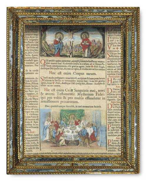 Appraisal: FRAME Baroque Venice th century Wood and glass richly shaped