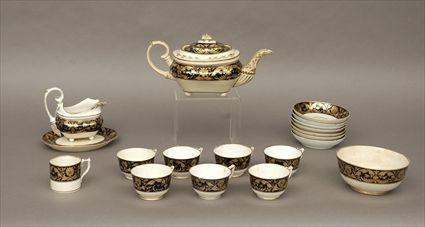 Appraisal: Derby Part Tea and Coffee Service