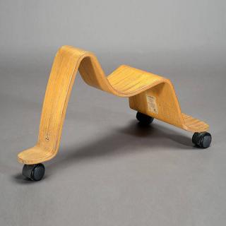 Appraisal: Modernist Scandinavian Bentwood Child's Toy Length inches Height inches