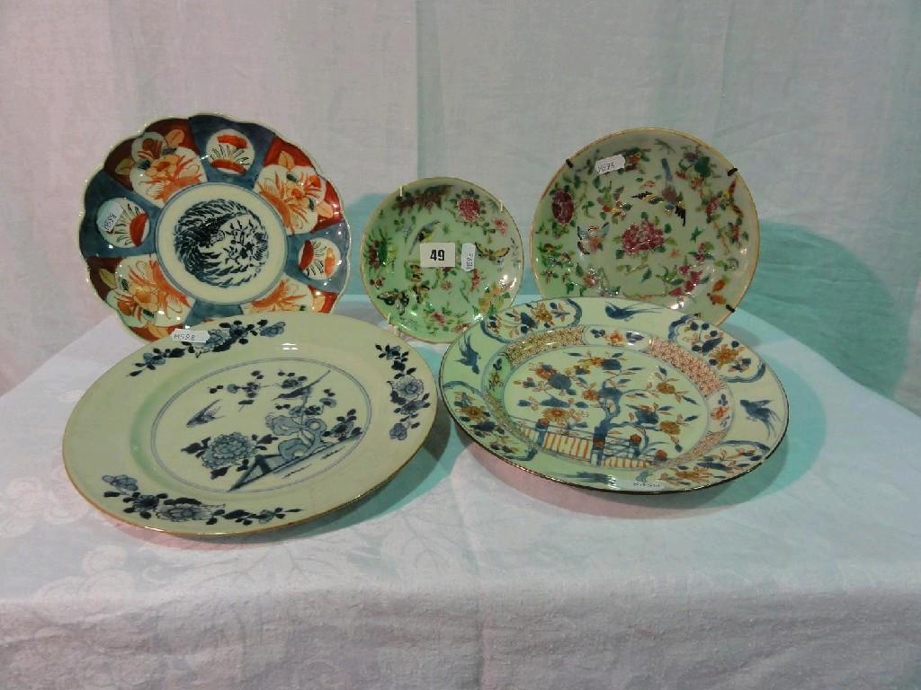 Appraisal: A small collection of th century and other oriental plates