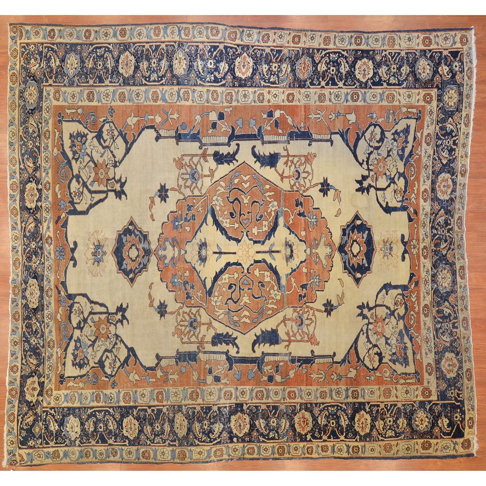 Appraisal: Serapi Carpet Persia x Third quarter- th century hand-knotted wool