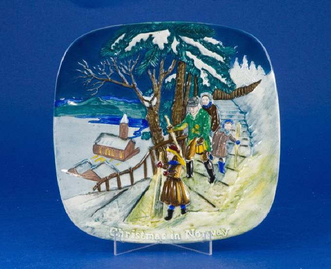 Appraisal: Beswick Limited Edition Collectors Plate Christmas On Norway Diameter Inches