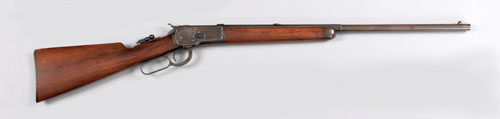 Appraisal: Winchester model rifle with button magazine - WCF caliber SN