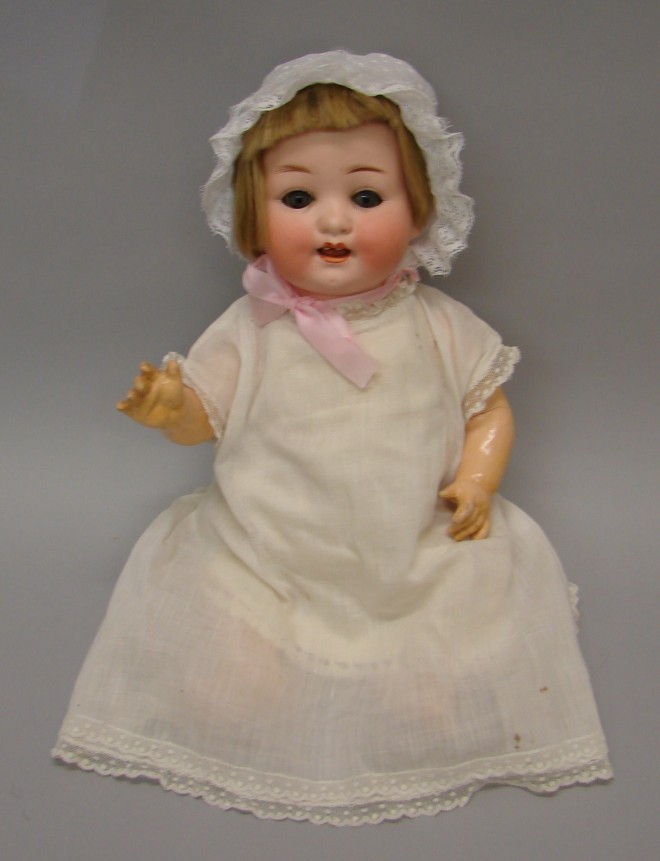 Appraisal: Heubach Kopplesdorf - Germany character baby Blue sleep eyes open