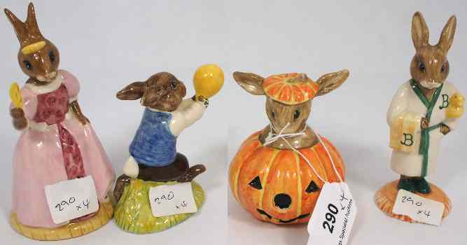 Appraisal: Royal Doulton Bunnykins Halloween Bunnykins DB Cinderella DB exclusive to