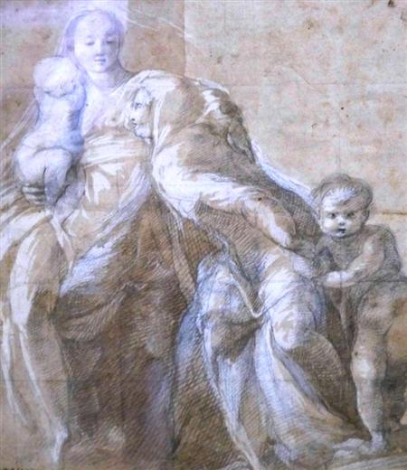 Appraisal: School of Parmigianino The Madonna and Child with Saint Anne