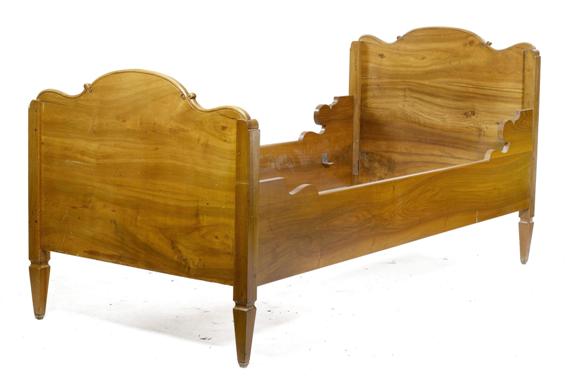 Appraisal: BED Baroque style Walnut x x cm