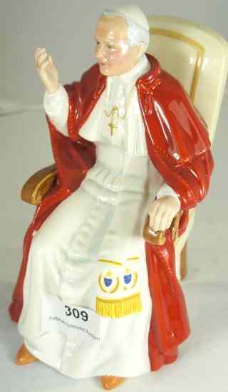 Appraisal: Royal Doulton Figure Pope John Paul HN limited edition boxed