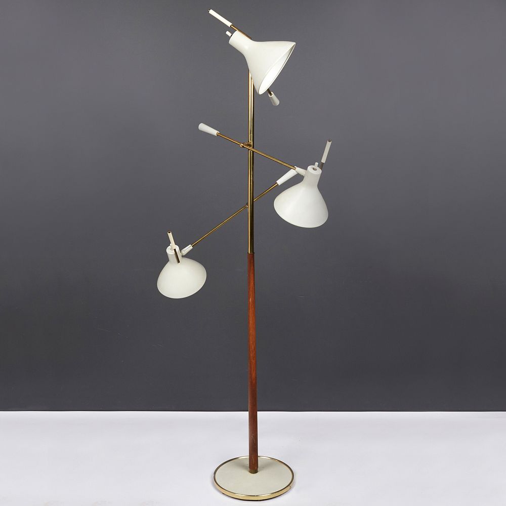 Appraisal: Gerald Thurston Mid-Century Triennale Floor Lamp Gerald Thurston b for