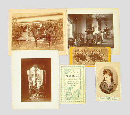 Appraisal: IMPORTANT LOT OF CUSTER PHOTOGRAPHS This lot consists of fifteen