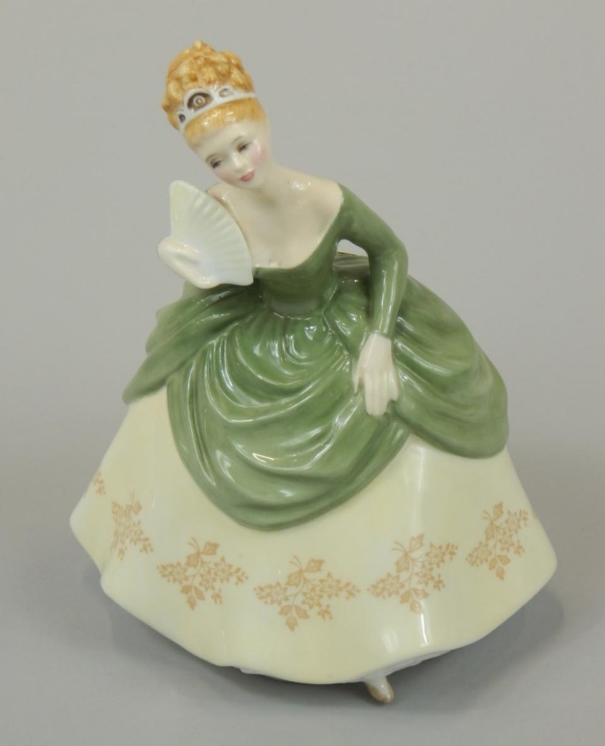 Appraisal: A Royal Doulton figure Soiree HN green printed marks beneath