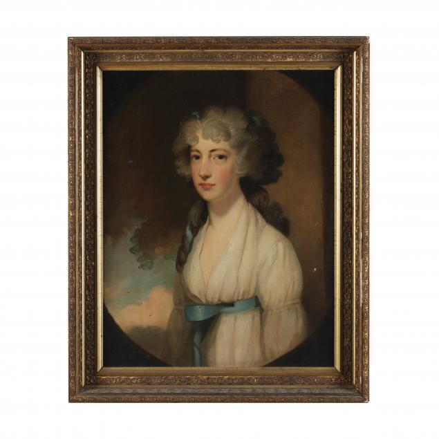 Appraisal: AFTER GILBERT STUART AMERICAN - PORTRAIT OF ELIZABETH BEALE BORDLEY