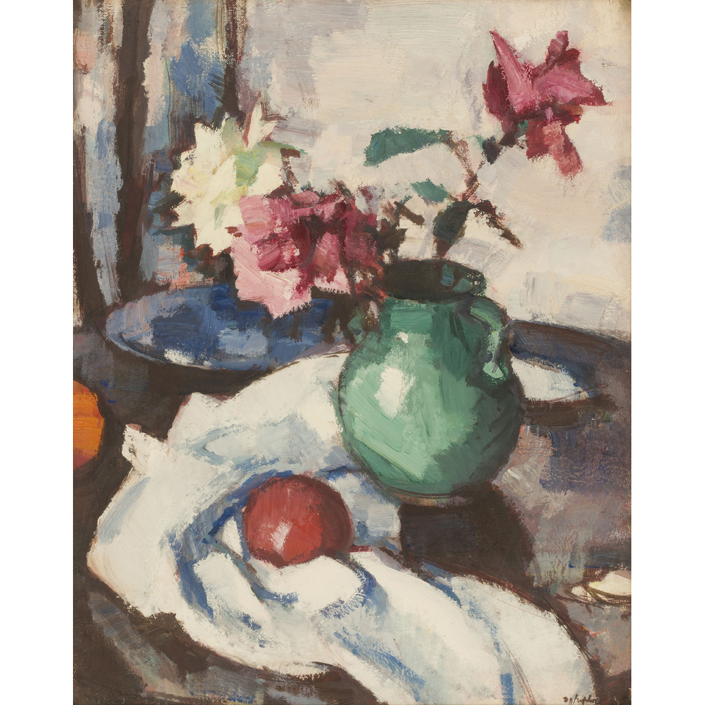 Appraisal: SAMUEL JOHN PEPLOE R S A SCOTTISH - STILL LIFE