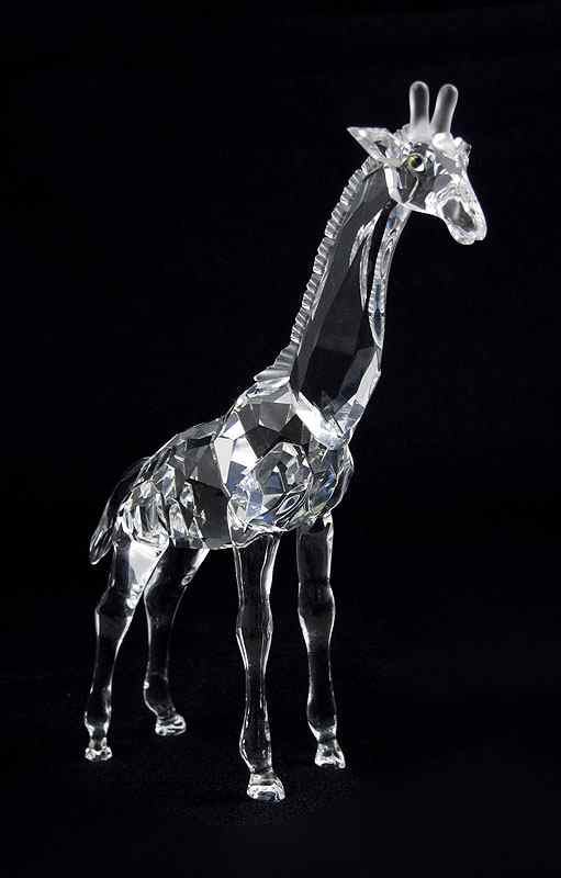 Appraisal: SWAROVSKI CRYSTAL BABY GIRAFFE M Stamey issued CONDITION Small chip