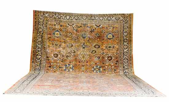 Appraisal: Antique Persian Heriz carpet circa ' '' x ' ''