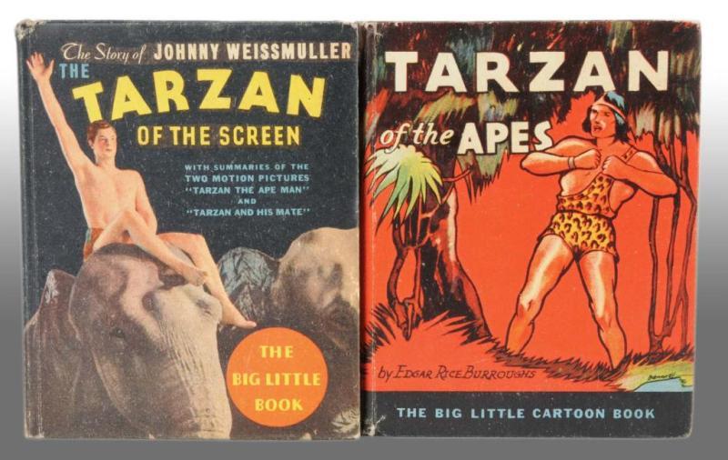 Appraisal: Lot of Tarzan Big Little Books Description Includes The Story