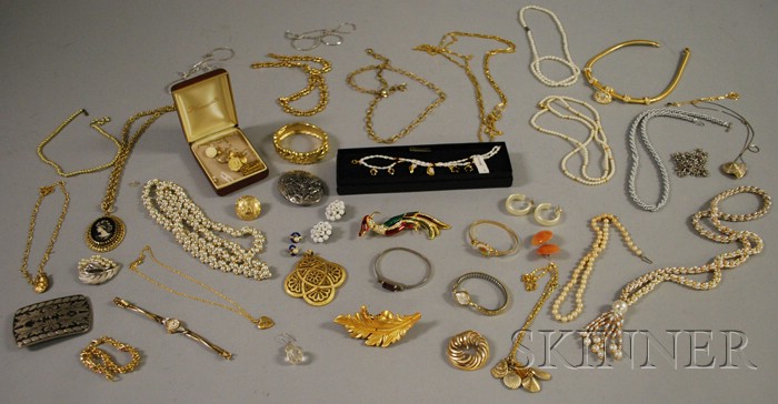 Appraisal: Group of Assorted Costume Jewelry including signed pieces by Krementz