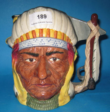 Appraisal: Royal Doulton Double Headed Large Character Jug The Battle of