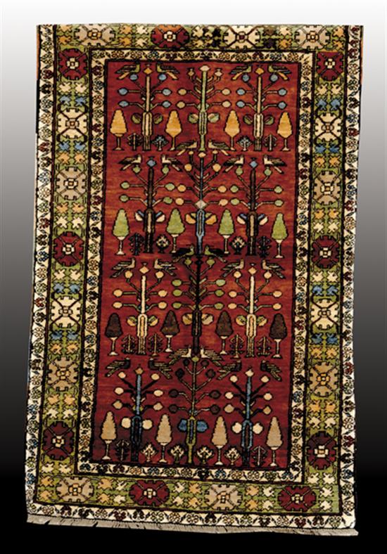 Appraisal: Old Bakhtiari carpet ' x '