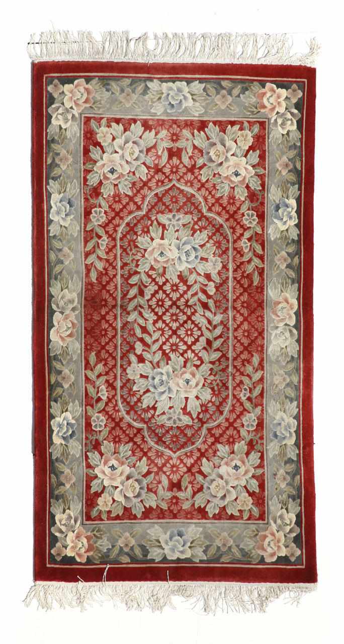 Appraisal: Property of Various Owners A Chinese rug size approximately ft