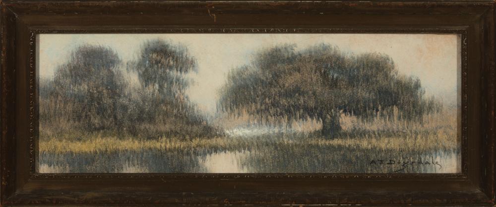 Appraisal: Alexander John Drysdale American New Orleans - Bayou Scene with