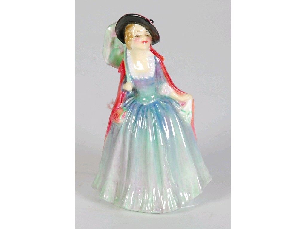 Appraisal: ROYAL DOULTON SMALL CHINA FIGURE 'MIRABEL' M cm high printed