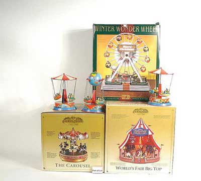 Appraisal: Tinplate and battery operated a mixed group of Fairground and