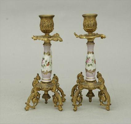 Appraisal: Pair of Ormolu Candlesticks