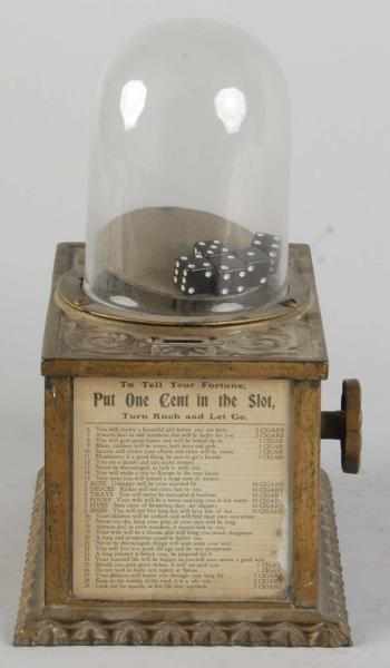 Appraisal: Cast Iron Dice Popper Trade Stimulator Description An early th