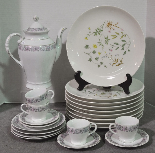 Appraisal: Two Bxs TablewareIncluding Shenango china by Peter Terris And Bayreuth