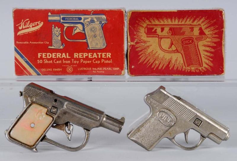 Appraisal: Lot of Cast Iron Cap Guns Description Includes one Federal