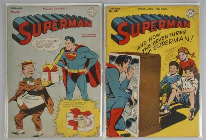 Appraisal: Lot of s Superman Comics Description This lot includes issues