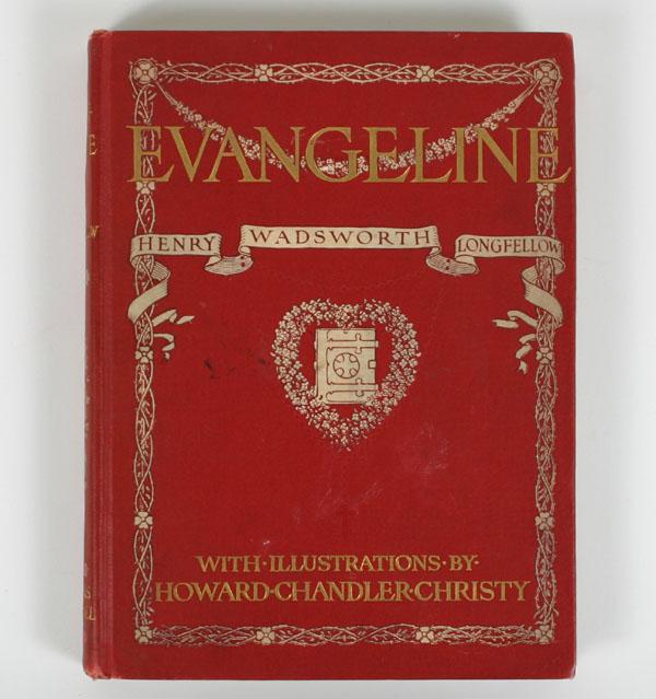 Appraisal: Evangeline by Henry Wordsworth Longfellow with illustrations by Howard Chandler