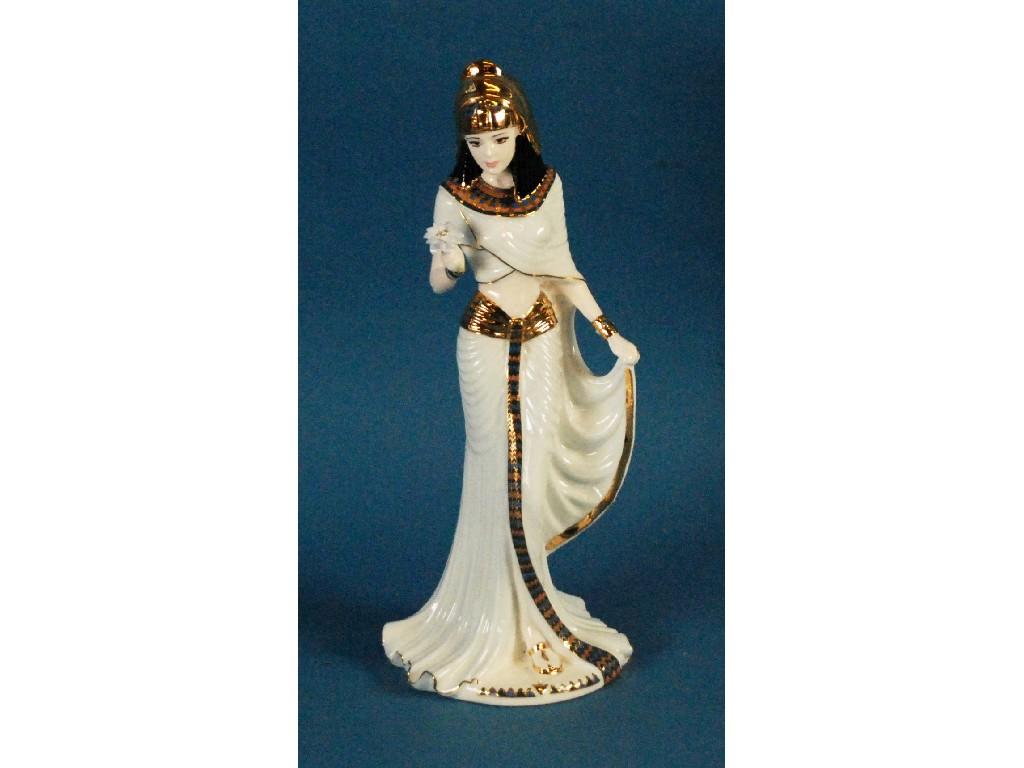 Appraisal: COALPORT CHINA FIGURE 'Cleopatra' by David Cornell limited edition No