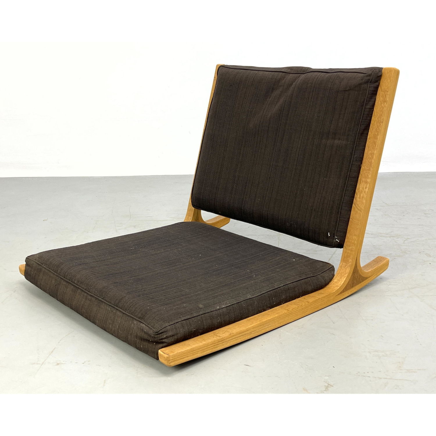 Appraisal: Kenzo Tarumi for Tendo Tatami Rocking Lounge Chair Dimensions H